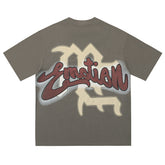 MIXED EMOTION “Rhinestone” Cropped Tee